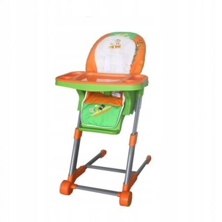 Scaun de masă pentru copii EURObaby HC11-7 - Portocaliu