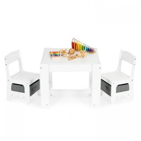 Set de masă cu două scaune pentru copii Ecotoys FH-KR200010
