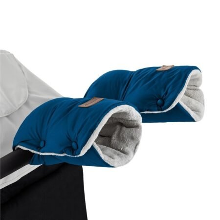 Mănuși călduroase impermeabile pentru cărucior, Petite&Mars, Jasie, Albastru